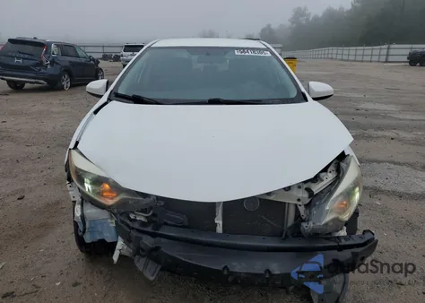 2015 Toyota Corolla L z USA, uszkodzony, nr VIN 2T1BURHE4FC437399